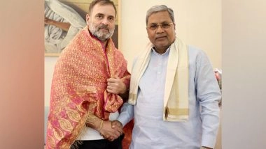 India News | Karnataka CM Siddaramaiah Meets LoP Rahul Gandhi in Delhi