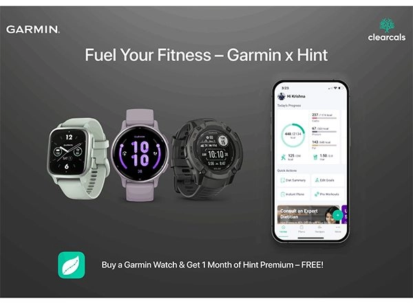 Business News | Clearcals Partners with Garmin India to Enhance Health and Fitness Tracking