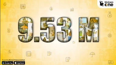 Business News | Shriram One Empowers 9.53 Million Individuals Through Financial Inclusion