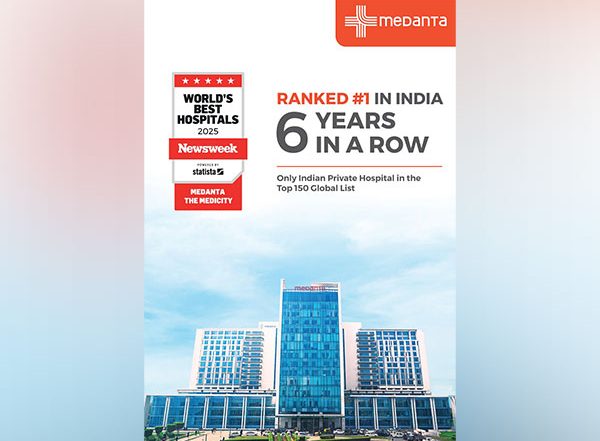 Business News | Medanta Gurugram Becomes the Only Indian Private Hospital in Newsweek's Top 150 'World's Best Hospitals' List for the Sixth Consecutive Year