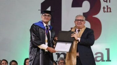 Business News | IIM Udaipur's 13th Convocation: 452 Graduates Embark on a New Journey