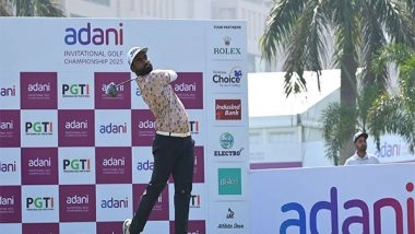 Sports News | Adani Invitational Golf Championship 2025: Arjun Prasad, Yuvraj Sandhu Continue in Joint Lead on Day-3