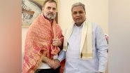 India News | Karnataka CM Siddaramaiah Meets Rahul Gandhi in Delhi, Decides to Form Welfare Board for Gig Workers