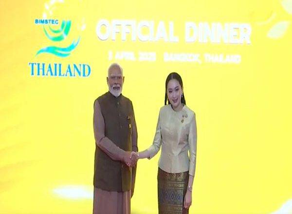 World News | PM Modi Attends BIMSTEC Dinner in Bangkok