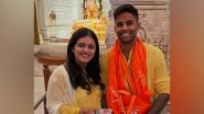 Entertainment News | Suryakumar Yadav Offers Prayers at Ram Mandir in Ayodhya with Wife