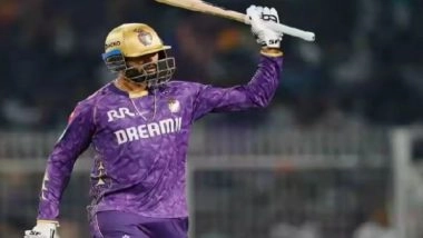 Sports News | Venkatesh Iyer's Quickfire 60 Powered KKR to 200 Against SRH