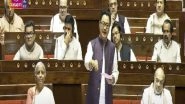 India News | Opposition Trying to Mislead People on Waqf Amendment Bill, Will Benefit Crores of Muslims: Rijiju in Rajya Sabha