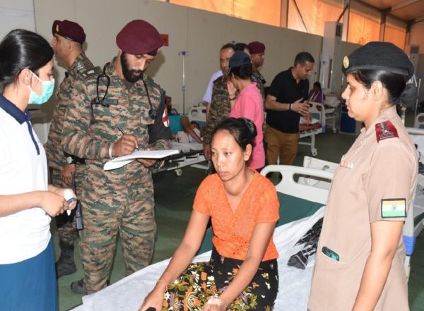 World News | Operation Brahma: Indian Army Field Hospital Continues Humanitarian Mission in Myanmar