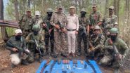 India News | Manipur: Security Forces Arrest Insurgents, Recover Large Cache of Weapons During Search Operation