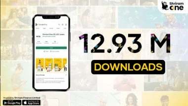 Business News | Shriram One Reaches New Milestone of 12.93 Million Satisfied Customers
