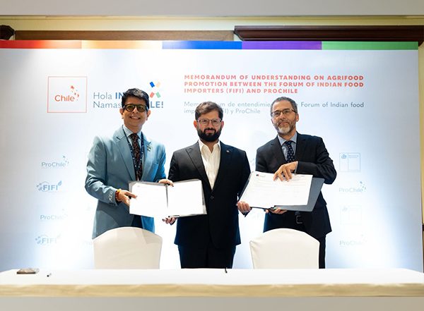 Business News | Indian Food Importers and ProChile Strengthen Agrifood Trade Ties in Presence of Chilean President