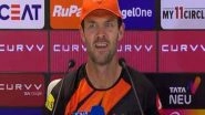 Sports News | IPL 2025: Bowling Coach Franklin 'confident' About Misfiring SRH Batters Regaining Lost Form