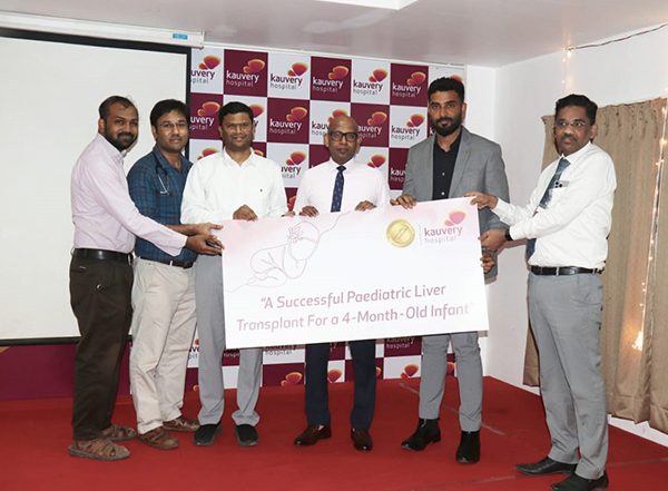 Business News | Kauvery Hospital Vadapalani Successfully Performs Paediatric Liver Transplant on a 4-Month-Old Infant