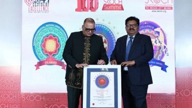 Business News | MSRDC Honoured with Prestigious SKOCH 2025 Award for Samruddhi Mahamarg