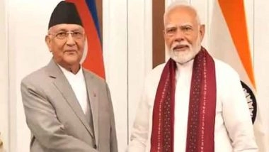 World News | India Attaches Immense Priority to Nepal, Says PM Modi on Meeting Nepal PM Oli