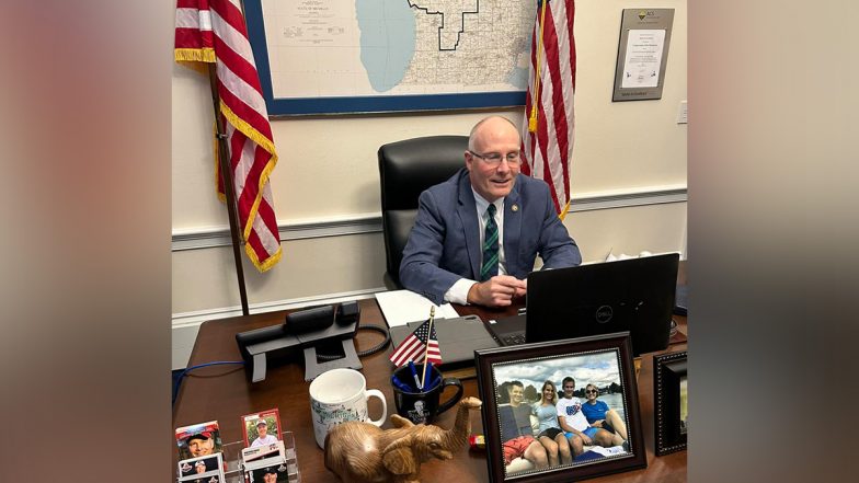 World News | US Lawmaker Backs Trump's New Tariffs, Pushes Bipartisan Bill to Revoke China's Trade Status