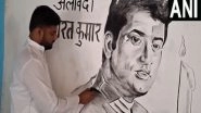 Entertainment News | Artist from Amroha Pays Charcoal Portrait Tribute to Late Cinema Icon Manoj Kumar