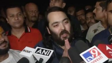 India News | Anant Ambani's 170-km Padayatra to Dwarka Enters Eighth Day