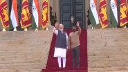 World News | PM Modi Meets Sri Lankan President at Presidential Secretariat in Colombo