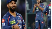 Sports News | Double Blow for LSG, Skipper Pant Fined Heavily for Slow over Rate; Digvesh Handed Second Demerit Point