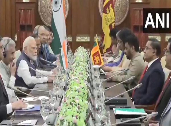 World News | PM Modi, Sri Lankan President Dissanayake Hold Delegation-level Talks