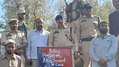 India News | J-K: Ramban Police Attach Properties Under UAPA in Gool Area