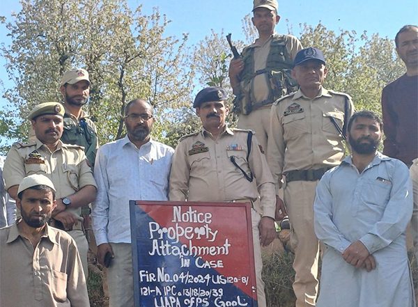 India News | J-K: Ramban Police Attach Properties Under UAPA in Gool Area