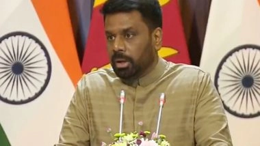 World News | Sri Lanka Will Not Permit Its Territory to Be Used Againnst India: Sri Lanka Pres Dissanayake