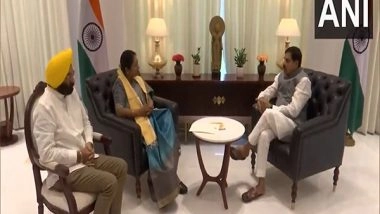 India News | Madhya Pradesh CM Mohan Yadav Meets Delhi CM Rekha Gupta in New Delhi