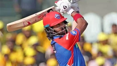 Sports News | KL Rahul's Fluent 77 Powers Delhi Capitals to 183/6 Against Chennai Super Kings