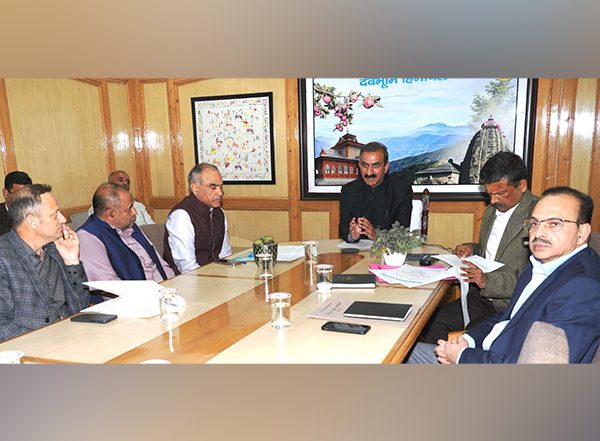 India News | Himachal Pradesh CM Sukhu Lays Foundation Stone of Rs 1.60 Crore Forest Rest House in Shimla