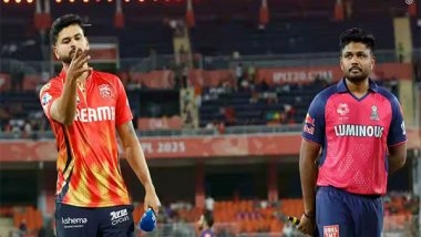 Sports News | IPL 2025: Punjab Kings Win Toss; Opt to Bowl First Against Rajasthan Royals