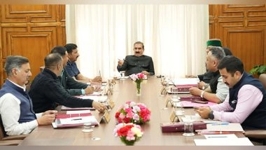 India News | Himachal Cabinet Approves Key Decisions on Employee Regularization, Hydro Projects, Healthcare and EV Infrastructure