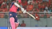 Sports News | IPL 2025: Jaiswal's Fifty, Parag's Quickfire Cameo Storm RR to 205/4 in Their 20 Overs Against PBKS