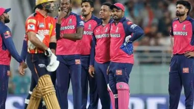 Sports News | IPL 2025: Jaiswal, Archer, Theekshana Shine as PBKS Start Home Leg with 50-run Loss to RR