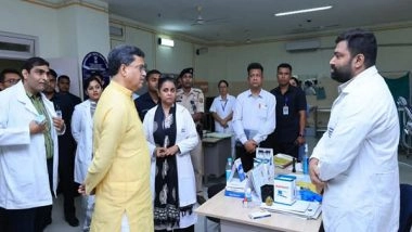 India News | Tripura CM Pays Surprise Visit to IGM Hospital, Dental College; Directs No Gap in Patients Care