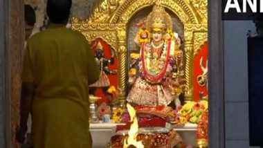 India News | Morning Aarti Performed at Jhandewalan Temple on Ram Navami