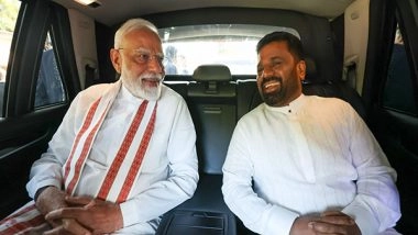 World News | PM Modi Reaches Anuradhapura to Launch Maho-Anuradhapura Railway Line