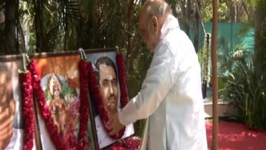 India News | BJP Foundation Day: Amit Shah Pays Tribute to Founders of Jana Sangh