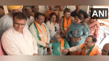 India News | Nadda Meets 98-year-old Former Delhi Mayor Shakuntala Arya on BJP's Foundation Day