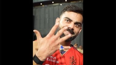 Sports News | Virat Kohli Flaunts ICC T20 WC 2024 Ring, Does WWE Icon John Cena's 'You Can't See Me' Gesture