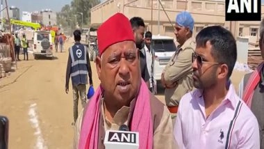 India News | Samajwadi Party MP Awadhesh Prasad Visits Shree Ram Janmabhoomi Temple in Ayodhya on Ram Navami