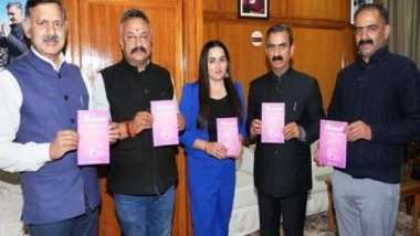 India News | Himachal Pradesh CM Sukhvinder Singh Sukhu Releases Poetry Collection 'Buransh: The Fragrance of Words'