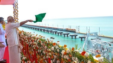 India News | New Pamban Bridge to Rameswaram Brings Technology and Tradition Together: PM Modi in Rameswaram
