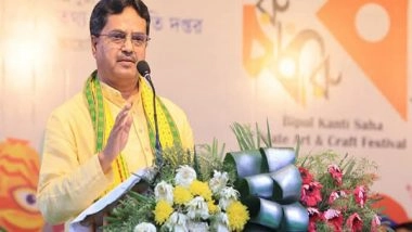 India News | Tripura CM Manik Saha Joins World Health Day Rally in Agartala