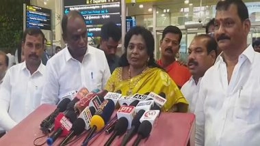 India News | BJP's Tamilisai Soundararajan Slams Stalin for Language-based Politics, Says 'he'll 'continue to Cry' in 2026'