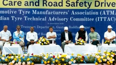 Business News | Yamuna Expressway Witnesses Three-Day Awareness Drive on Tyre Safety and Road Safety
