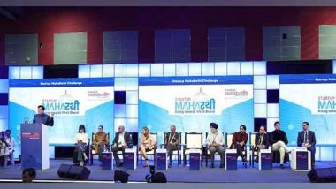 Business News | Startup MahaRathi Challenge Honoured India's Top Innovators on the Final Day of Startup Mahakumbh