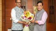 India News | Assam CM Meets MD, NHIDCL Krishan Kumar, Secretary Fertilisers Rajat Kumar Mishra in Delhi