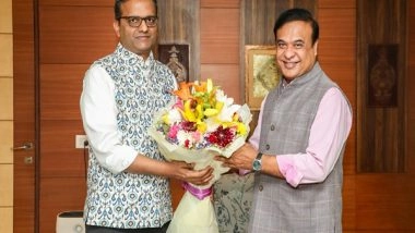 India News | Assam CM Meets MD, NHIDCL Krishan Kumar, Secretary Fertilisers Rajat Kumar Mishra in Delhi